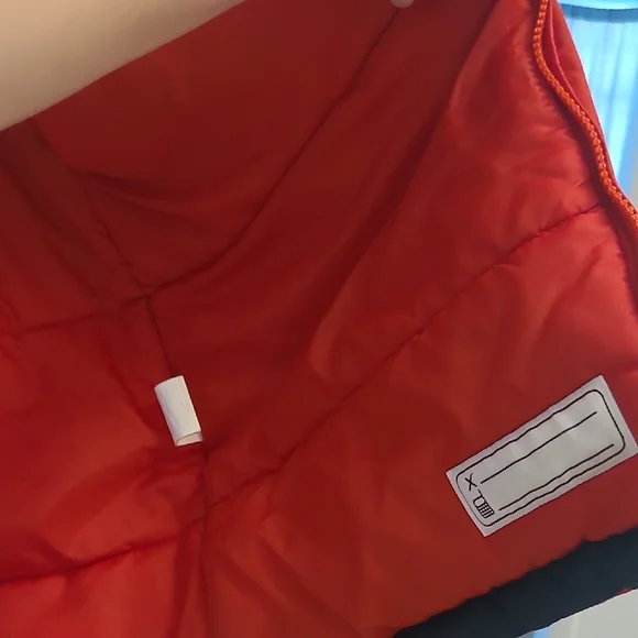 Columbia Kids Puffer Jacket in Red and Navy - Picture 10 of 13